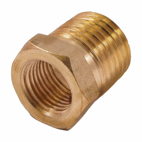 Forney - 75534 - Brass Bushing 1/8 in. Female 1 X 1/4 in. 2 Male 1 pc