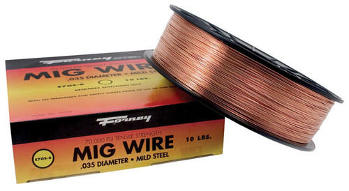 Forney - 42287 - ER70S-6 0.035 in. Mild Steel MIG Welding Wire 70000 psi 10 lb
