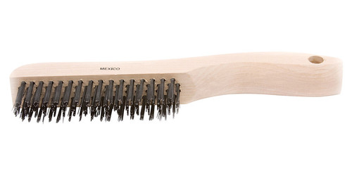 Forney - 70505 - 10-1/4 in. L X 2 in. W Scratch Brush Wood 1 pc