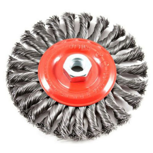 Forney - 72759 - 4 in. Crimped Wire Wheel Brush Metal 20000 rpm 1 pc