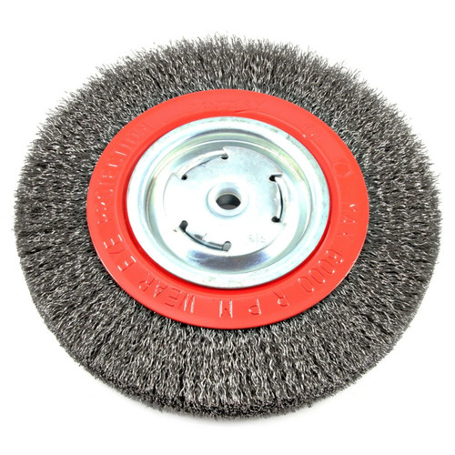 Forney - 72762 - 8 in. Crimped Wire Wheel Brush Metal 6000 rpm 1 pc
