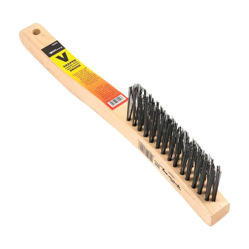 Forney - 70522 - 13.75 in. L X 1.25 in. W V-Groove Scratch Brush Carbon Steel 1 pc