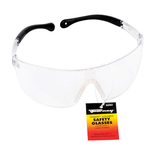 Forney - 55401 - Starlite Squared Safety Glasses Clear Lens 1 pc