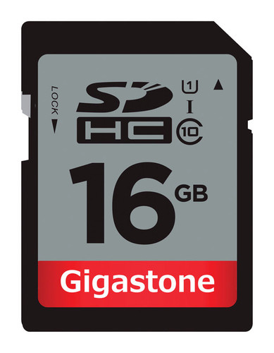 Gigastone - GS-SDHCU116G-R - SD Flash Memory Card 1 pk