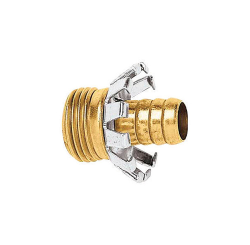 Gilmour - 834004-1001 - 3/4 in. Brass Threaded Male Clinch Coupling