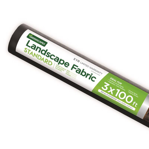 Greenscapes - 46646 - 3 ft. W X 100 ft. L Polypropylene Landscape Fabric