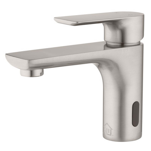 Homewerks - 28-B413S-BN-HW - Brushed Nickel Motion Sensing Single-Handle Bathroom Sink Faucet 2 in.