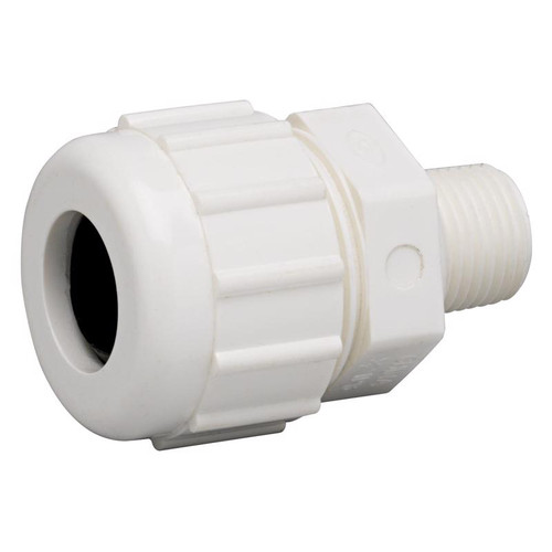 Homewerks - 511-46-114-114B - Schedule 40 1-1/4 in. Compression T X 1-1/4 in. D MPT PVC Male Adapter