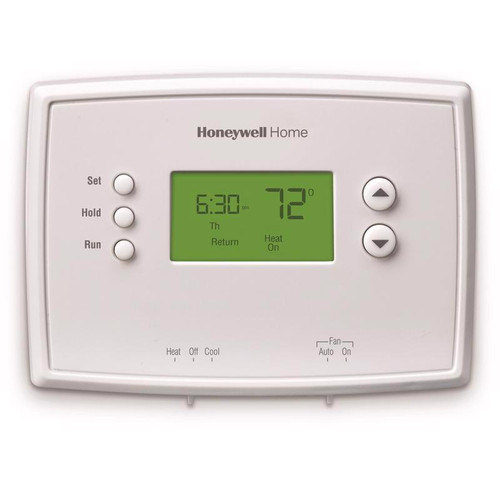 Honeywell - RTH2300B1038/E1 - Heating and Cooling Push Buttons Programmable Thermostat