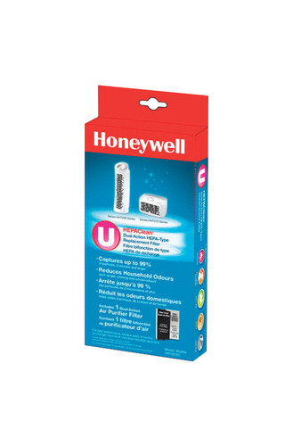 Honeywell - HRF201B - HEPAClean 10.24 in. H X 1.5 in. W Rectangular Air Purifier Filter
