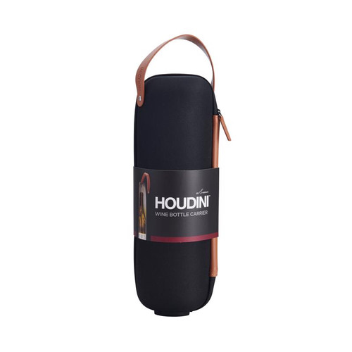 Houdini - 5271255 - 1 L Black Vinyl Wine Carrier