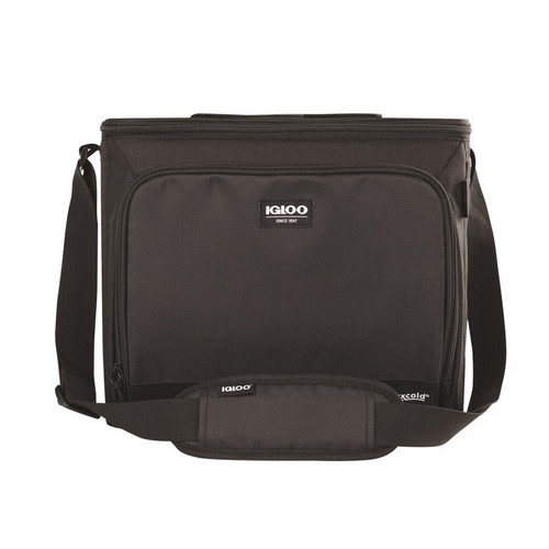Igloo - 66140 - MaxCold Black 28 cans Lunch Bag Cooler