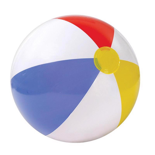 Intex - 59020EP - Multicolored Vinyl Inflatable Glossy Panel Beach Ball