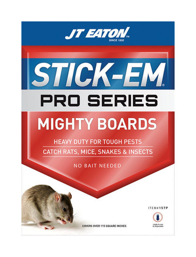 JT Eaton - 157P - Stick-Em Pro Series Glue Board For Insects/Rodents/Snakes 1 pk