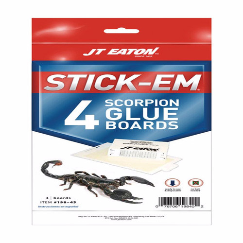JT Eaton - 198-4S - Stick-Em Glue Board 4 pk