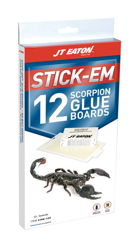 JT Eaton - 198-12S - Stick-Em Glue Board 12 pk