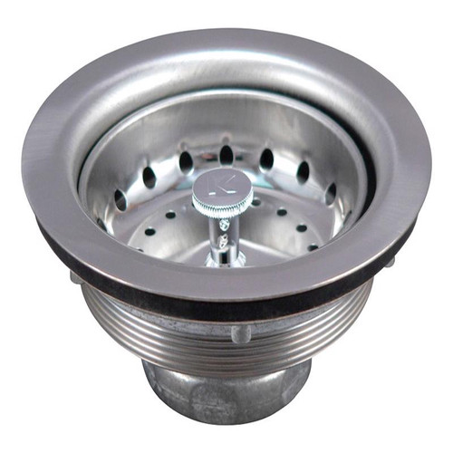 Keeney - 1431SSBX - 3 1/2 in. Chrome Stainless Steel Sink Strainer