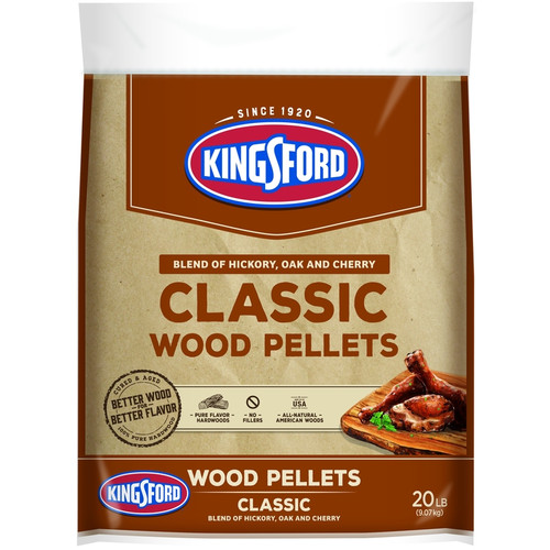 Kingsford - 32326 - Classic All Natural Cherry/Hickory/Oak Wood Pellets 20 lb