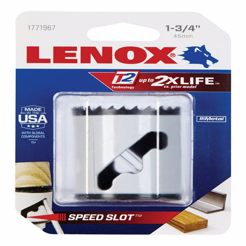 Lenox - 2060606 - 1 3/4 in. Bi-Metal Hole Saw 1 pk
