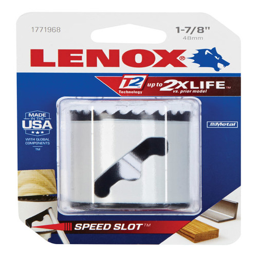 Lenox - 2079419 - 1 7/8 cu in Bi-Metal Hole Saw 1 pk