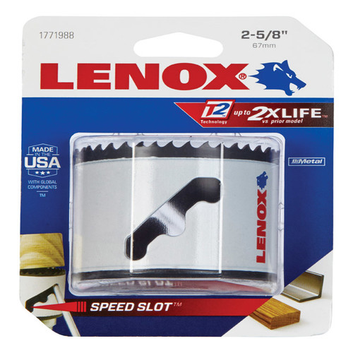 Lenox - 2060605 - 2 5/8 in. Bi-Metal Hole Saw 1