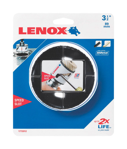 Lenox - 2060595 - 3 1/2 in. Bi-Metal Hole Saw 1 pk