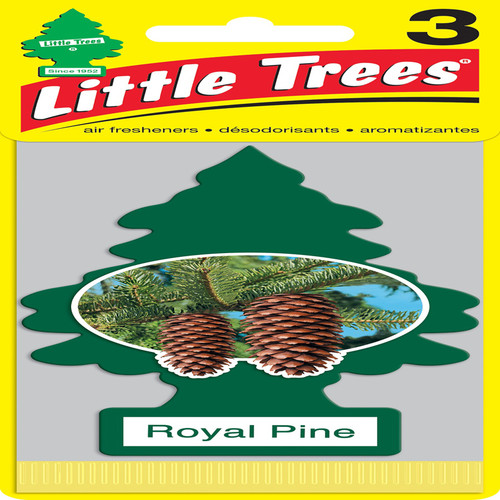 Little Trees - U3S-32001 - Green Royal Pine Air Freshener 3 pk