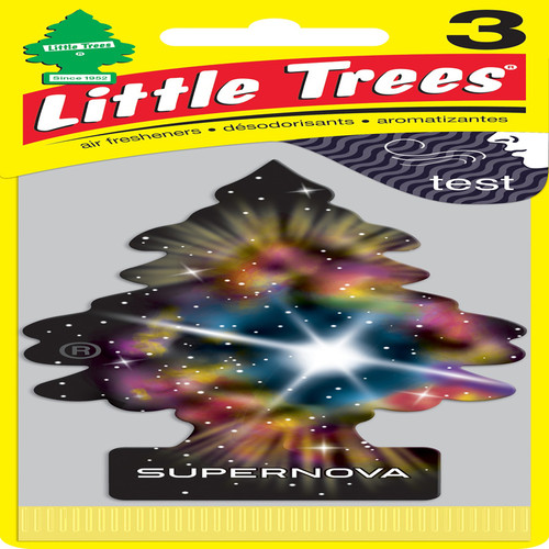 Little Trees - U3S-37303 - Multicolored Supernova Air Freshener 3