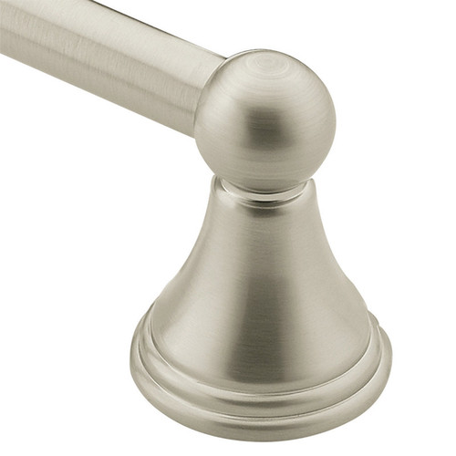 Moen - DN8424BN - Preston Brushed Nickel Towel Bar 24 in. L Aluminum