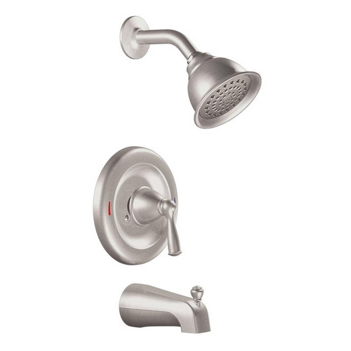 Moen - 82910SRN - Banbury 1-Handle Brushed Nickel Tub and Shower Faucet