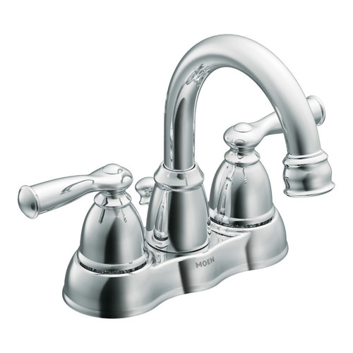 Moen - WS84913 - Banbury Chrome Bathroom Faucet 4 in.