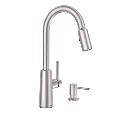 Moen - 87066SRS - Nori One Handle Stainless Steel Pulldown Kitchen Faucet