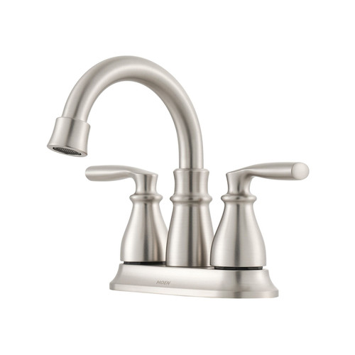 Moen - 84537SRN - Hilliard Brushed Nickel Bathroom Faucet 4 in.