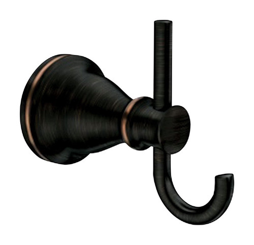 Moen - MY2703BRB - Hilliard 2 in. W X 2.34 in. L Mediterranean Bronze Robe Hook