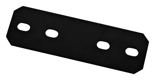 National Hardware - N351-461 - 24 in. H X 1/4 in. W X 1.5 in. L Black Carbon Steel Mending Plate