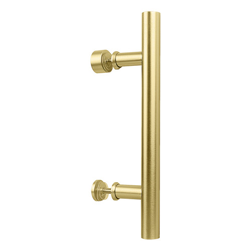 National Hardware - N700-102 - Madison Brushed Gold Steel Pull Handle 1 pc