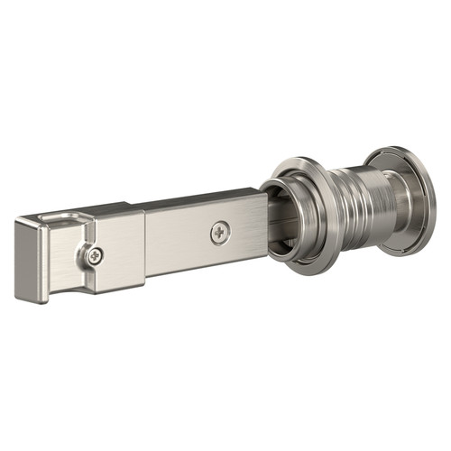 National Hardware - N700-151 - Satin Nickel Steel/Zinc Sliding Door Lock