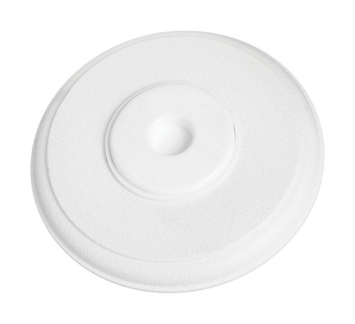 National Hardware - N246-041 - Plastic White Wall Door Stop Mounts to wall 5-3/8 in.