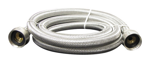 Plumb Pak - PP22816 - 3/4 in. FGH T X 3/4 in. D FGH 72 in. Stainless Steel Washing Machine Hose