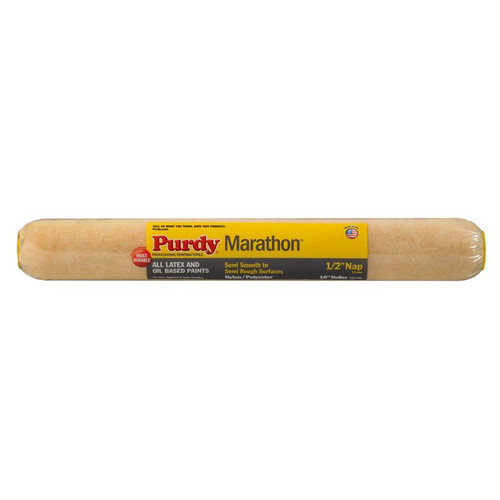 Purdy - 14H602183 - Marathon Nylon/Polyester 18 in. W X 1/2 in. S Paint Roller Cover 1 pk