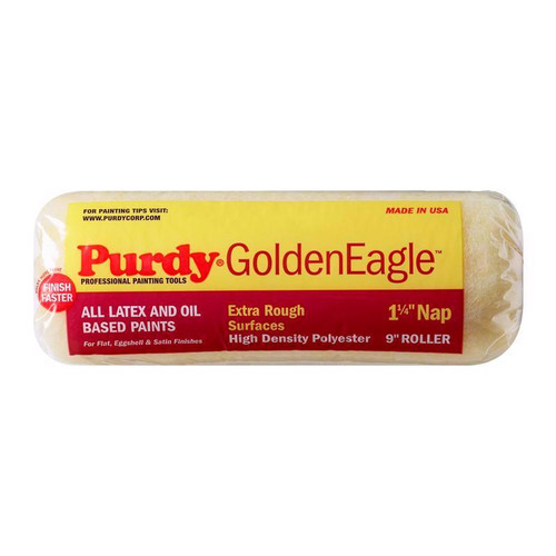 Purdy - 144608097 - Golden Eagle Polyester 9 in. W X 1-1/4 in. S Regular Paint Roller Cover 1 pk
