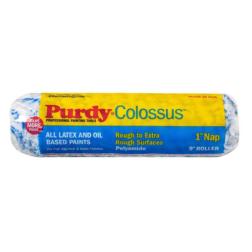 Purdy - 144630095 - Colossus Polyamide Fabric 9 in. W X 1 in. S Paint Roller Cover 1 pk