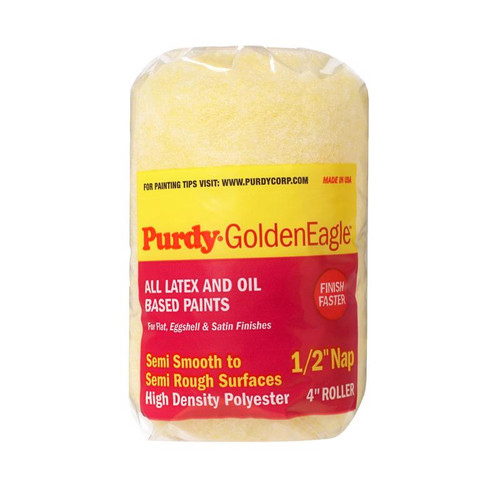 Purdy - 140786604 - GoldenEagle Polyester 4 in. W X 1/2 in. S Mini Paint Roller Cover 1 pk