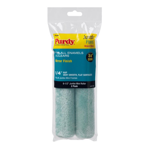 Purdy - 140626040 - Parrot Mohair Blend 6.5 in. W X 1/4 in. S Mini Paint Roller Cover 2 pk