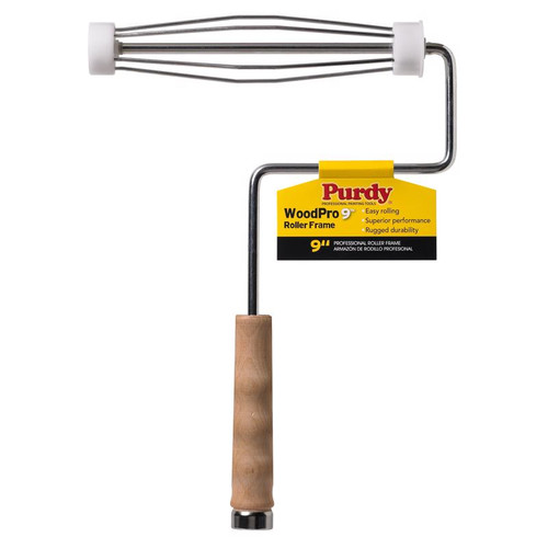 Purdy - 14B744009 - Wood Pro 9 in. W Regular Paint Roller Frame Threaded End