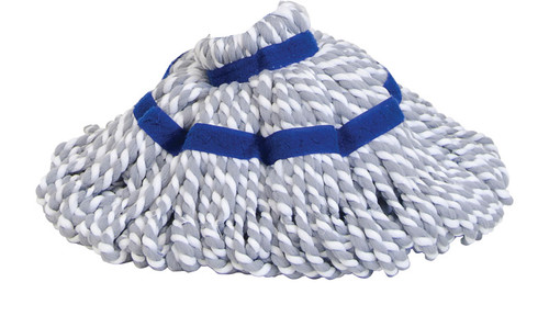 Quickie - 720362M-4 - 15.6 in. L Twist Microfiber/Chenille Mop Refill 1 pk