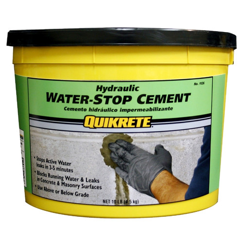 Quikrete - 112611 - Hydraulic Water Stop Cement 10 lb