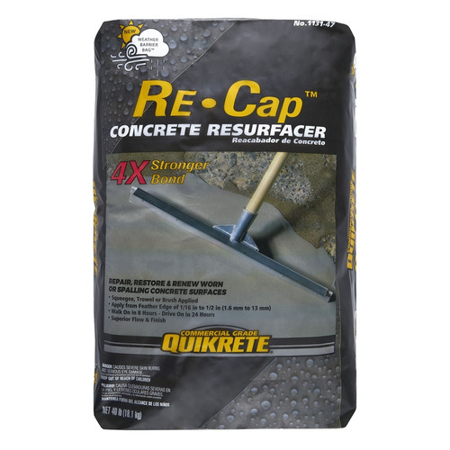 Quikrete - 113147 - Re-Cap Concrete Resurfacer 40 lb