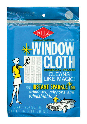 Ritz - 90900 - Original Scent Window Cleaner 1 pk Wipes