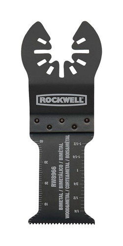 Rockwell - RW8966 - 1-13/16 in. L Bi-Metal Plunge Cut Oscillating Blade 1 pk